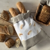 Worek lniany na pieczywo Z pieca rodem